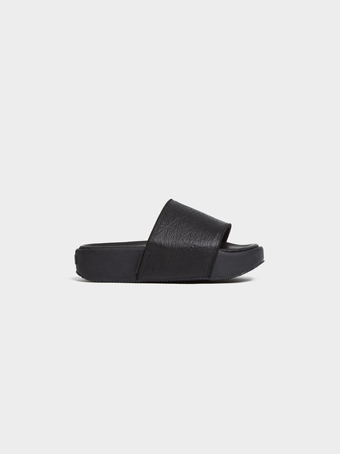 Y-3 Platform Slide , Black / Black