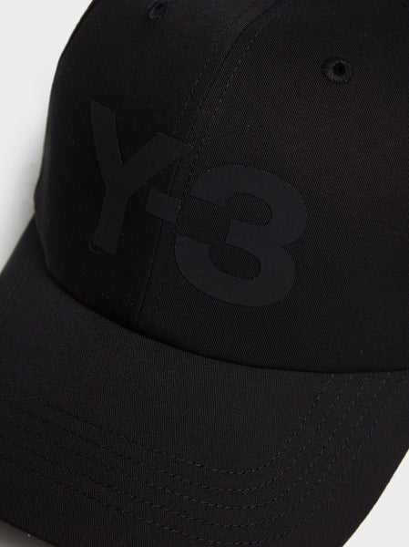 Y-3 Classic Logo Cap , Black