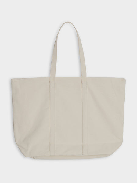 Canvas Drawstring Bag, Off White