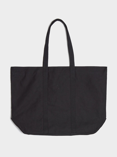 Canvas Drawstring Bag, Black
