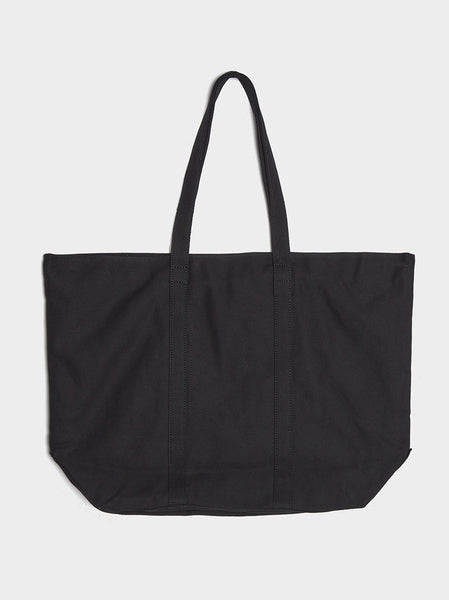 Canvas Drawstring Bag, Black